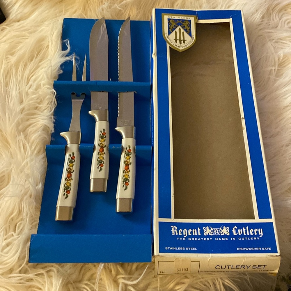 Vintage NEW REGENT SHEFFIELD cutlery set
